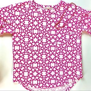 Pink Geometric Top
